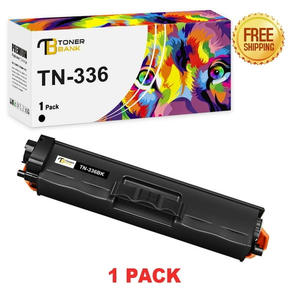 Toner Bank Compatible Toner Cartridge Replacement for Brother TN-336BK HL-L8250CDN L8350CDW L8350CDWT MFC-L8600CDW L8850CDW (Black, 1-Pack)