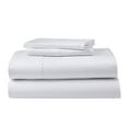 thumbnail image 2 of GhostBed Ensemble de Draps de Luxe Grand Rafraîchissant en Supima Coton et Tencel - Résistant aux Plis avec Poches Profondes, 4 Pcs, Blanc, 2 of 4