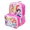 thumbnail image 2 of Girls Disney Princesses Backpack 16" with Lunch Bag 2-Piece Pink, 2 of 2