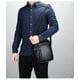thumbnail image 2 of Bolso bandolera de piel para hombre con estilo bandolera, 2 of 2