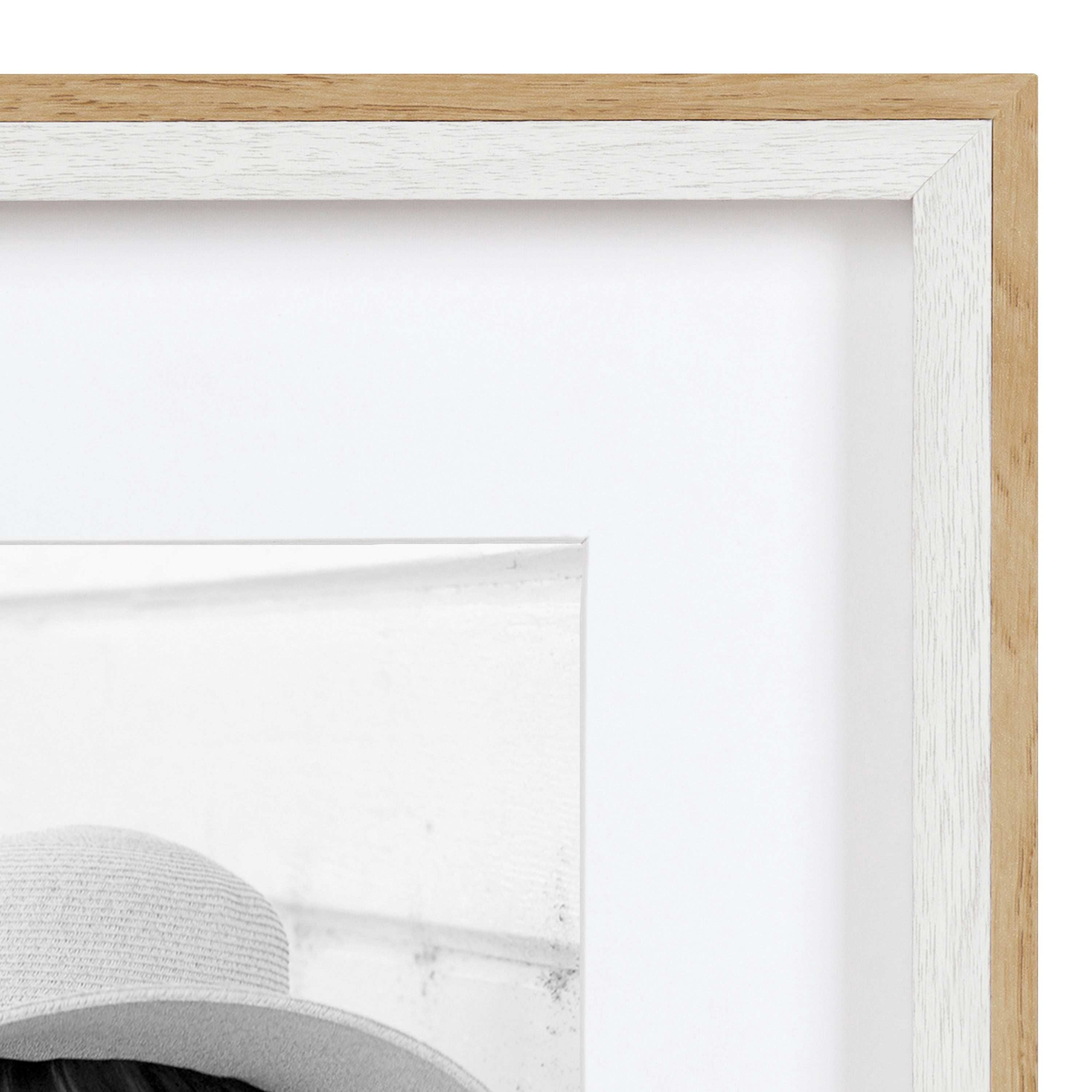 Kate and Laurel 11.75" x 14.75" Medium Density Fiberboard Picture Frame, Beige, Set of 4