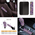 thumbnail image 5 of HUIACONG Car Seat Cover Set, with Car Safety Belt Pad Car Cup Holder Coasters, 14 Pack Soft Touch Suitable for Vehicle Vehicles Purple Camo, 5 of 8