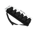 thumbnail image 6 of UPOUART Black Waist Bag with Bottle Holder, Comfortable Outdoor Water and Beer Carrier for Hiking and Adventures, 6 of 8