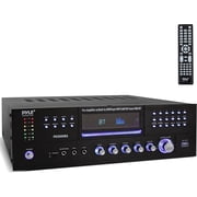 PYLE PD3000BA - Bluetooth Home Theater Preamplifier - Audio/Video Receiver System with CD/DVD Player, AM/FM Radio, MP3/USB Reader (3000 Watt)