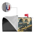 thumbnail image 2 of Yiaed Valley River Dinosaur Print Mailbox Covers, Magnetic Mailbox Cover, Mail Box Covers for Garden Outdoor Decor Box Covers-25.5x21 in, 2 of 8
