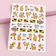 thumbnail image 4 of Uñas postizas autoadhesivas con diseño de jirafa. Instrucciones para colocar las uñas., 4 of 9