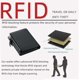 thumbnail image 5 of LHSHID Women’s Wallet Small Genuine Leather Credit Card Holder RFID Blocking Tri-Fold Wallet With ID Window and Zipper Pocket, 5 of 9
