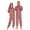 W491, variant on joogoo Red Giraffe Pattern Unisex Adults Onesies Pajamas Jumpsuits L