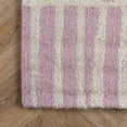 thumbnail image 5 of nuLOOM Lemuel Hand Tufted Wool Area Rug, 5' x 8', Baby Pink, 5 of 5