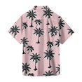 thumbnail image 5 of HAJWOH Hawaiian Shirt for Men Casual Button Down Short Sleeve Summer Beach Shirts Loose Fit Floral Print Tropical Tops, 5 of 7
