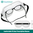 thumbnail image 7 of Anti-Fog Protective Safety Goggles Glasses Clear Lens by Vastmed | Wide-Vision Painting Goggles with Adjustable Dust Goggles that Fit Over Glasses | Perfect Universal Use Eyewear for Men & Women, 7 of 7