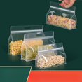thumbnail image 1 of 50 Pcs Sacs Octogonaux Épaissis Auto-Scellants - Conservation Fraîcheur, à Main, Transparents et Réutilisables pour Stocker Collations, Dattes Rouges, Nouilles en Bois, et Plus, 1 of 5