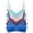 L. Vintage, variant on Kalon 4 Pack Women's Demi Wireless Padded Bralette Hook and Eye Bra Back