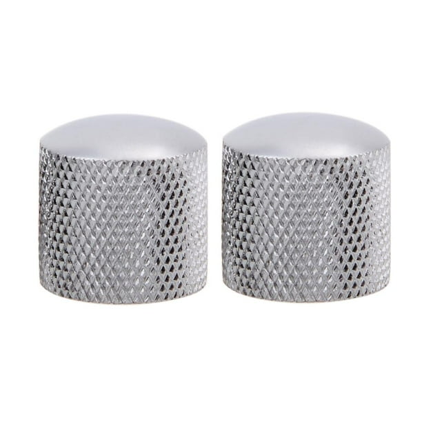 Perillas de Control de tono de volumen de bajo eléctrico, piezas de cúpula, 4 Uds. JShteea Para Estrenar