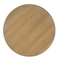 thumbnail image 5 of Linon Tobin Pedestal Dining Table, Natural and White, 5 of 10