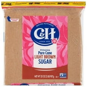 C&H Premium Pure Cane Light Brown Sugar (Pack of 2)