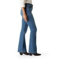 thumbnail image 3 of Levi Strauss Signature Women's and Women's Plus Mid Rise Slimming Bootcut Jeans, 29.5", 31.5” and 33.5” Inseams, Sizes 2-28, 3 of 7