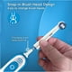 thumbnail image 4 of Cepillo de dientes eléctrico Oral B de cerdas suaves, limpieza suave, cuidado bucal, cepillo de dientes sónico giratorio, 5010, 5510, funciona con pilas, resistente al agua, 4 of 5