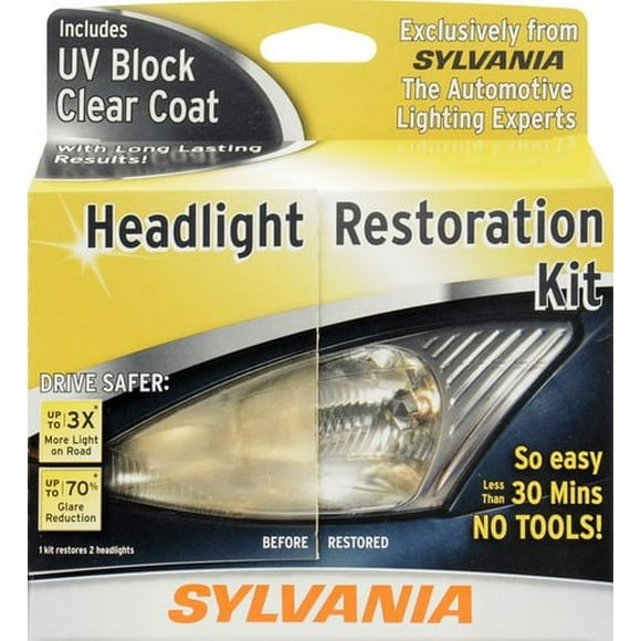 Sylvania Automotive Headlight Restoration Kit
