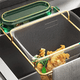 thumbnail image 4 of Estante de filtro para fregadero de cocina, plegable, con bolsa de malla para filtro de esquina, 4 of 6