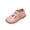 B, variant on Girls Mary Jane Flats - Bunny Embroidery Buckle Strap PU Upper Non Slip School Shoes (A, 4.5-5 Years)
