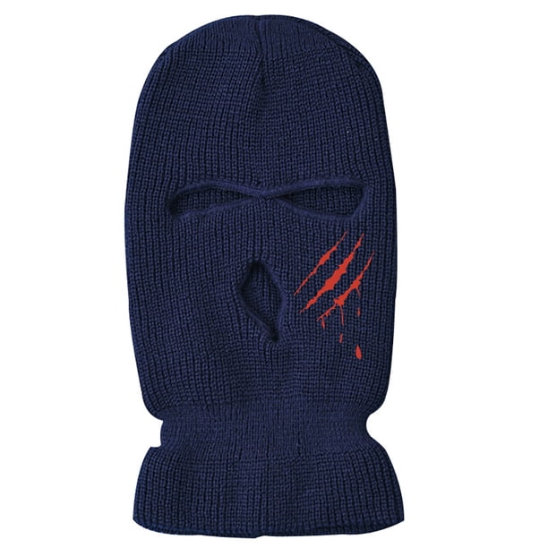 Cubierta De Cara Tejida Para Clima Frío, Resistente Al Viento, Transpirable, Para Esquí, Para Hombres Y Mujeres, Ciclismo Y Correr 3 Agujeros, seitruly HA044854-02