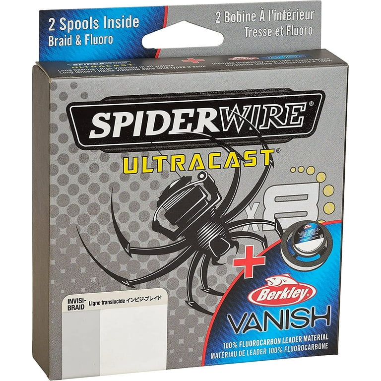 SpiderWire 40lb DuraBraid, 300yd, Hi-Vis Yellow Fishing Line - Yahoo  Shopping