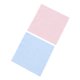 thumbnail image 5 of 100 paños de limpieza de microfibra de 10 x 10 cm para gafas, lentes de sol, cámaras, teléfonos móviles e instrumentos musicales (azul y rosa), 5 of 6