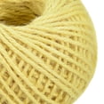 thumbnail image 3 of Unique Bargains 164 Feet 2mm Jute Twine, Jute Rope, Jute String Cords Yellow, 3 of 6