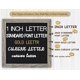 thumbnail image 3 of Pizarra de letras obliviscar 725 letras estilo cursiva de doble cara, 3 of 6