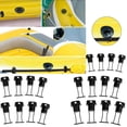 thumbnail image 1 of 5x Juego de 4 tapones de drenaje para kayak / bote de repuesto para pescador de pesca de kayak sentado en la parte , duradero y duradero Baoblaze Tapón de drenaje marino, 1 of 7