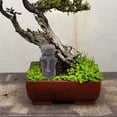 thumbnail image 4 of FUEENIRVA Set of 2 Grey Resin Moai Statue Figurines for Desktop, Garden, Yard, and Home Decorative Accents, 4 of 6
