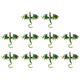 thumbnail image 1 of Broche Dragón Volador Esmaltado Exquisito para Traje Abrigo (Claro) Verde, 1 of 2