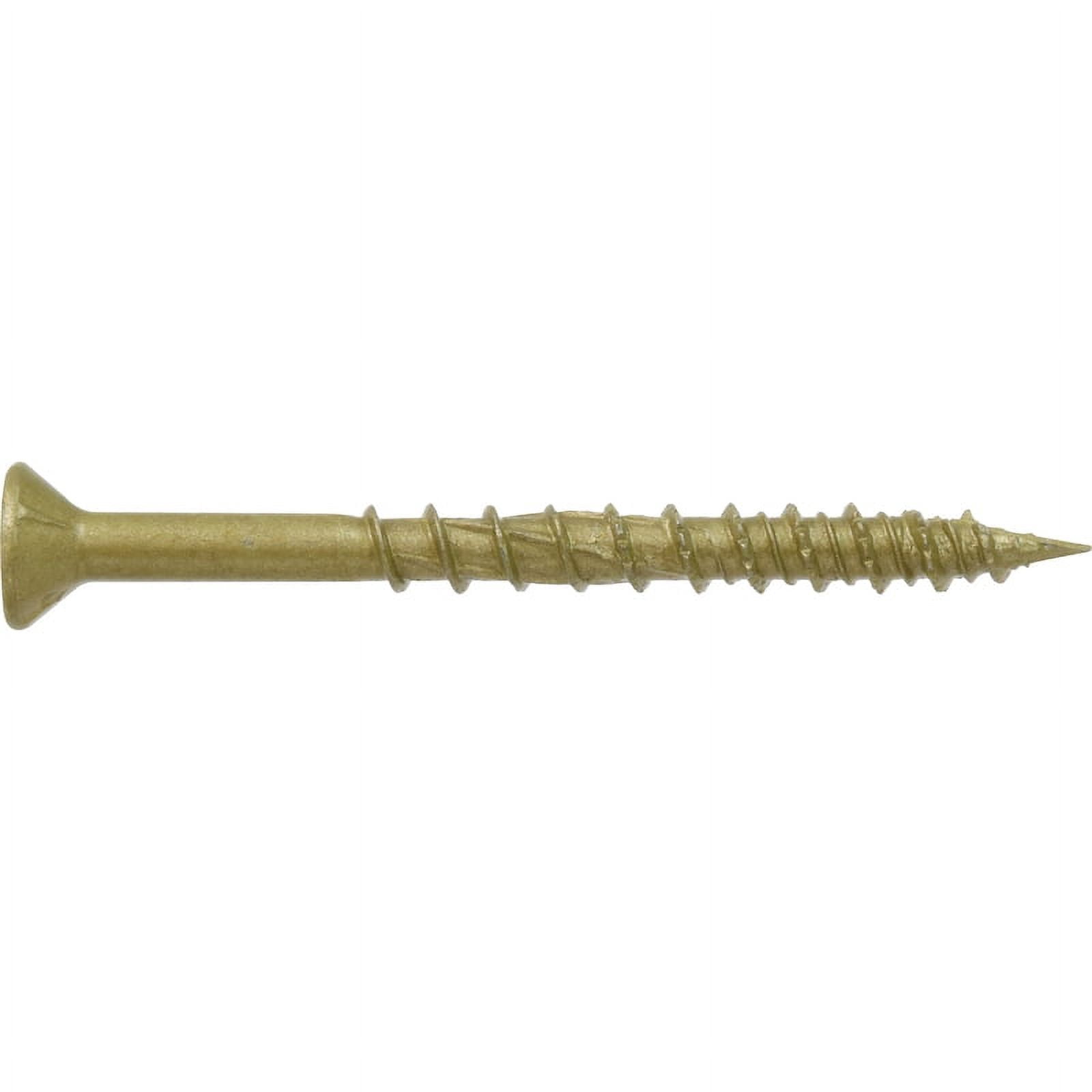 Hillman POWERPRO ONE No. 8 X 2 in. L Star Flat Head Multi-Material Screw 1 lb 121 pk