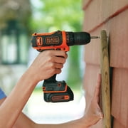Black + Decker Bdcdd12c 12v Max Lithium Cordless Drill