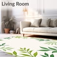 thumbnail image 2 of ODIKA 5'x7' Machine Washable Non-Slip Area Rug, Whispering Meadows Botanical Vine High Traffic Rug with Pad, Green, 513018, 2 of 8