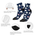 thumbnail image 5 of Naloa Pirate Skulls 1 Ankle Socks for Women Non Slip Socks No Show Socks Classic Low Cut Casual Socks Casual Socks, 5 of 7