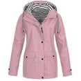thumbnail image 1 of Waterproof Raincoat Ladies Outdoor Wind Rain Forest Jacket Coat - K, 1 of 1