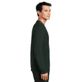 thumbnail image 3 of Gildan Men DryBlend 50/50 Long Sleeve T-Shirt, Moisture-Wicking Crew Neck Tee, Forest Green, L, 3 of 5