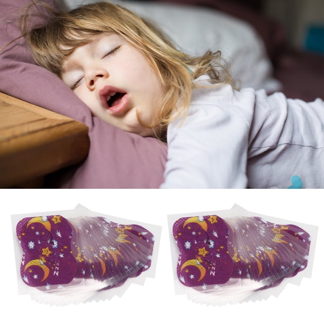 Cintas Bucales Para Dormir, S Aire Filtrado Hipoalergénico 40 Unidades De Cintas Bucales Para Niños Para La Noche Para Niños