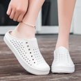 thumbnail image 4 of Mens House Slippers Arch Support Comfortable Slip On Clogs Breathable Casual Daily Wear Indoor Outdoor Walking with Elastic Open Toe Men's Shoes, 4 of 8
