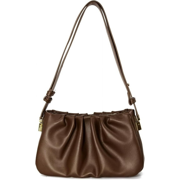 GZhLonKiMa Shoulder Bag Underarm Purse Mini Hobo for Women Classic Clutch Handbag Crossbody Detachable