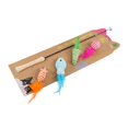 thumbnail image 1 of Cat Wand Toy Set Retractable Interactive Cat Teaser Wand Cat Stick for Cats, 1 of 10