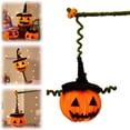 thumbnail image 2 of BNNG Plush Light Up, Pumpkin, Halloween Pumpkin Small Arrangement with Twisting Rods - DIY Decoration Material Package for Centerpiece, Mantel, or Tabletop Handmade Accessories, 2 of 9