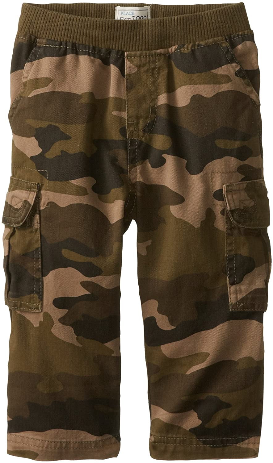 The Childrens Place Little Boys Pull-On Cargo Shorts