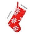 thumbnail image 3 of Teissuly New Christmas Decoration Plush Snowflake Christmas Socks Christmas Tree Pendant Home Decoration Teissuly WER202310235861, 3 of 4