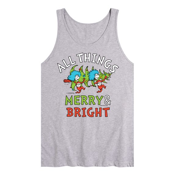 Cat in the Hat - All Things Merry And Bright - Men's Jersey Tank Top