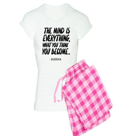 

CafePress - Buddha Quote The Mind Is Ev - Women s Light Pajamas