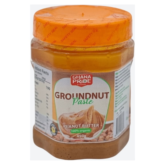 Ghana Pride Groundnut Paste Peanut Butter 450g