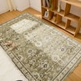 thumbnail image 3 of LOKHOM 8'x 10' Bohemian Area Rugs for Living Room, Non-Slip Backing Machine Washable Carpet, Brown, 3 of 8